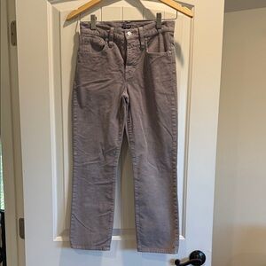 J. Crew Women's Straight Leg Jeans in Taupe